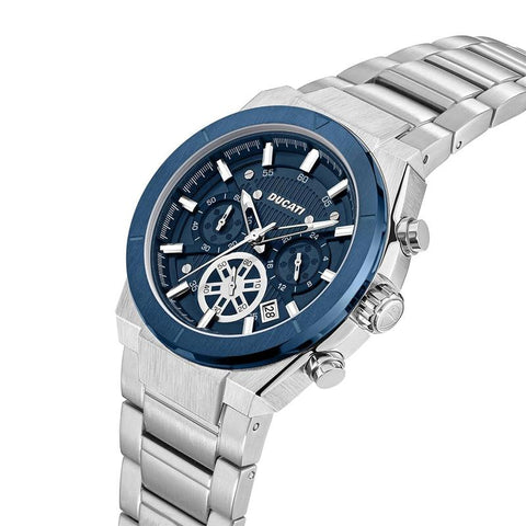 The Watch Boutique Ducati Bue Dial Chronograph Men's Watch
