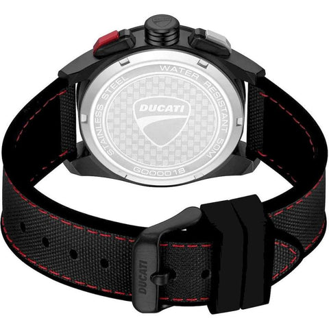 The Watch Boutique Ducati Corse Quartz Chronograph Black Dial Watch