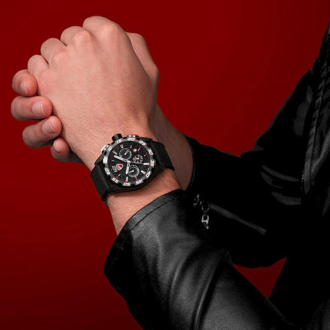 The Watch Boutique Ducati Corse Quartz Chronograph Black Dial Watch