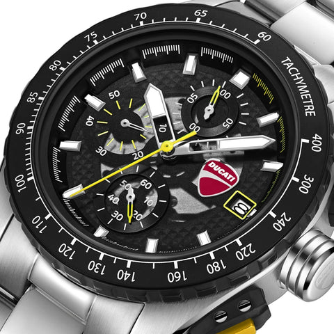 The Watch Boutique Ducati Corse Quartz Chronograph Watch Black Dial