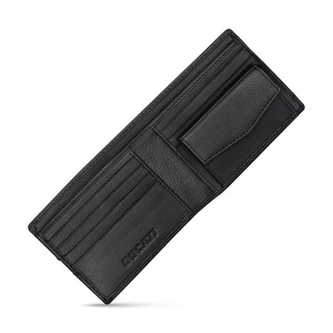 The Watch Boutique Ducati Enzo Black Leather Wallet