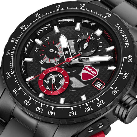 The Watch Boutique Ducati Extreme Sports Quartz Watch Black Dial