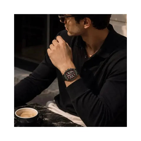 The Watch Boutique Ducati Force Quartz Chronograph Black And Red Dial Watch