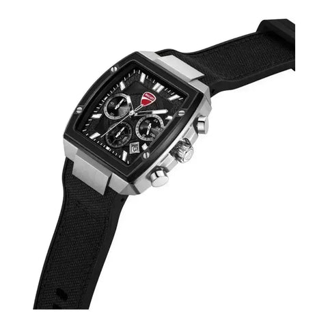 The Watch Boutique Ducati Force Quartz Chronograph Black Dial Watch