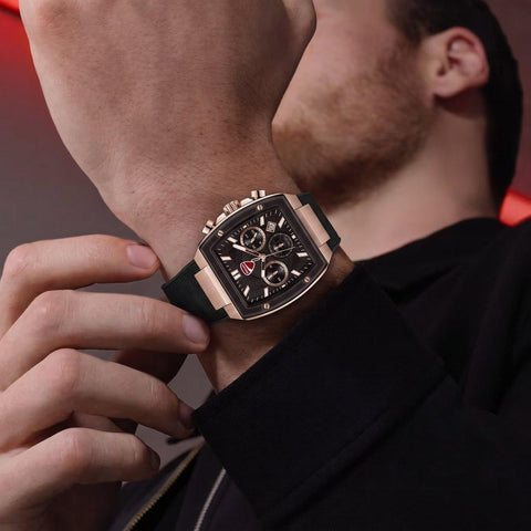The Watch Boutique Ducati Force Quartz Chronograph Black Dial Watch