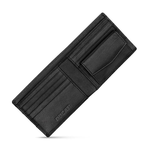 The Watch Boutique Ducati Formal Black Leather Wallet