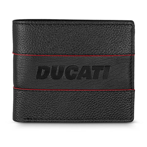 The Watch Boutique Ducati Formal Black Leather Wallet