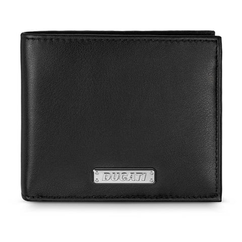 The Watch Boutique Ducati Formal Black Leather Wallet