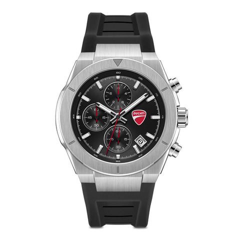 The Watch Boutique Ducati Frontier Quartz Chronograph Black Dial Watch