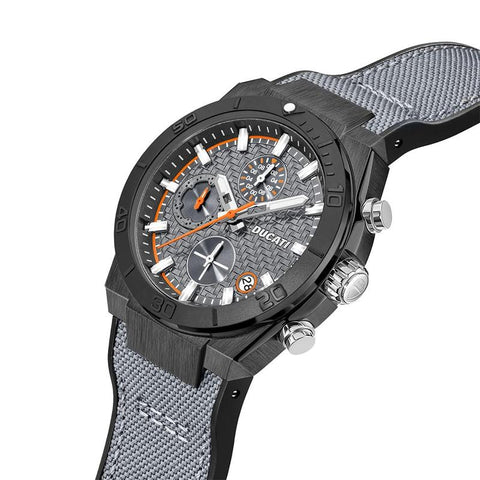 The Watch Boutique Ducati Grey Dial Chronograph Men's Watch
