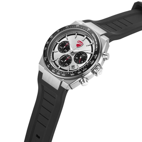 The Watch Boutique Ducati Nitro Quartz Chronograph Silver Dial Watch