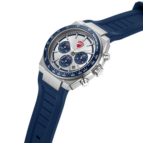 The Watch Boutique Ducati Nitro Quartz Chronograph Silver Dial Watch