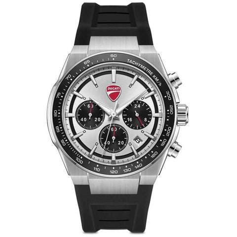 The Watch Boutique Ducati Nitro Quartz Chronograph Silver Dial Watch