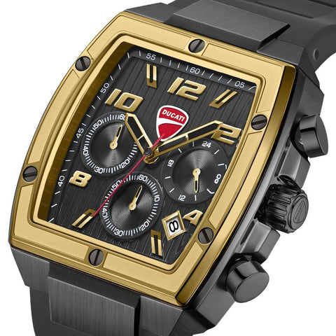 The Watch Boutique Ducati Pioneer Men's Chronograph Black Watch