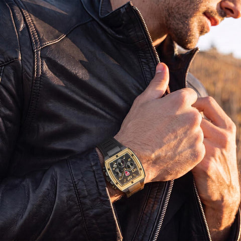 The Watch Boutique Ducati Pioneer Men's Chronograph Black Watch