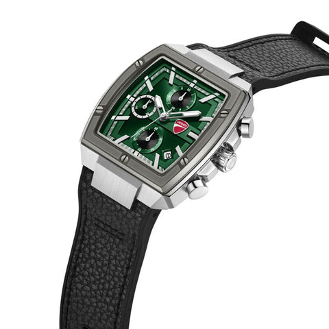 The Watch Boutique Ducati Quartz Chronograph Watch Green Dial