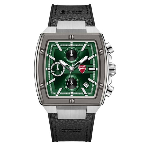 The Watch Boutique Ducati Quartz Chronograph Watch Green Dial