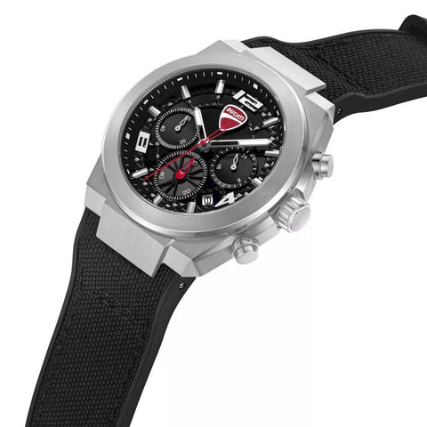 The Watch Boutique Ducati Touring Quartz Chrono Black Dial Watch