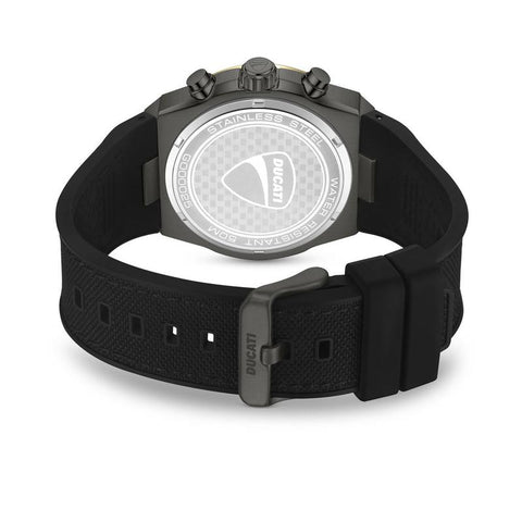 The Watch Boutique Ducati Trailmaster Quartz Chronograph Black Dial Watch