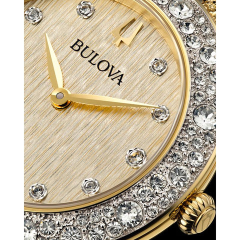 The Watch Boutique Elegant Bulova Crystal Women's Watch