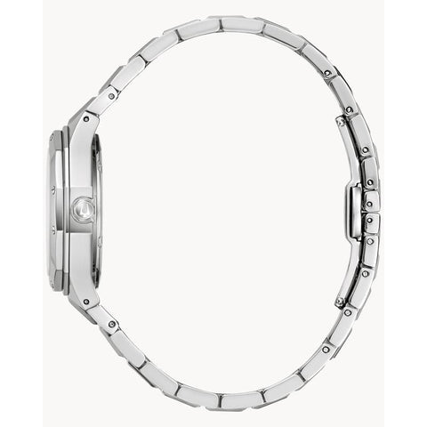 The Watch Boutique Elegant Bulova Prestige Women's Watch, Purple Ombre Dial, Stainless Steel Bracelet