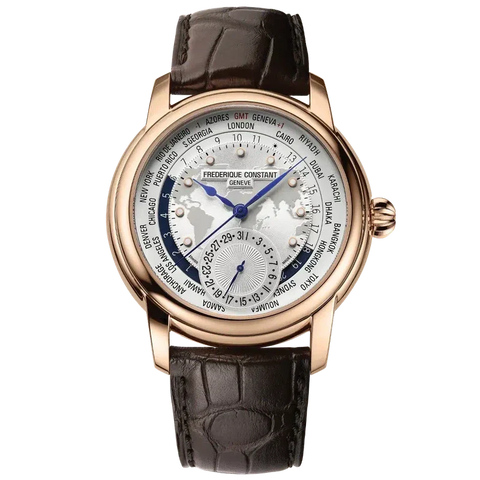 The Watch Boutique FREDERIQUE CONSTANT CLASSIC WORLDTIMER - FC-718WM4H4