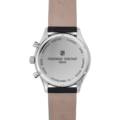 The Watch Boutique FREDERIQUE CONSTANT QUARTZ CHRONOGRAPH TRIPLE CALENDAR - FC-296N5B6