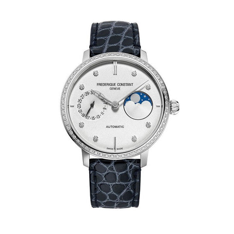 The Watch Boutique FREDERIQUE CONSTANT SLIMLINE MOONPHASE - FC-702SD3SD6