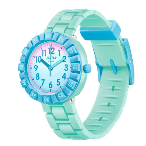 The Watch Boutique Flik Flak BLUE SPLASH Watch FCSP126