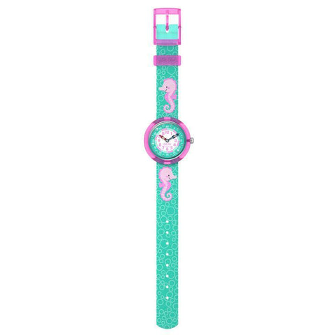 The Watch Boutique Flik Flak Bubbly Seahorse Watch FBNP256