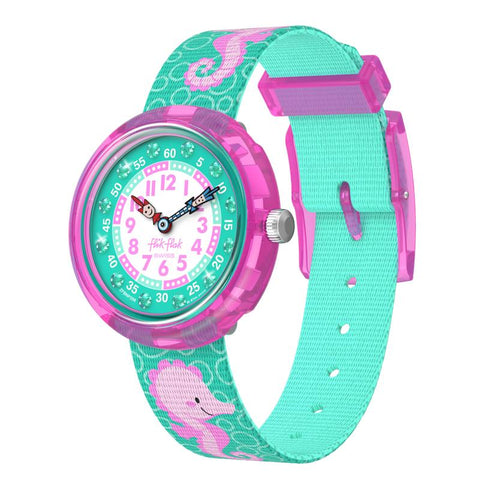 The Watch Boutique Flik Flak Bubbly Seahorse Watch FBNP256