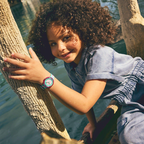The Watch Boutique Flik Flak Bubbly Seahorse Watch FBNP256