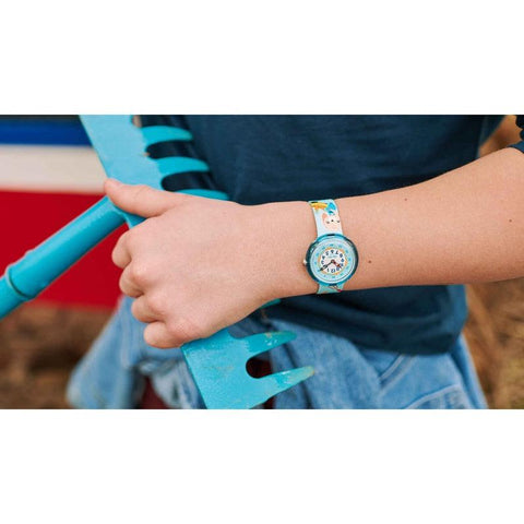 The Watch Boutique Flik Flak CARROT PARTY Watch FBNP191