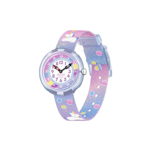 The Watch Boutique Flik Flak CUDDLY UNICORN Watch FBNP213