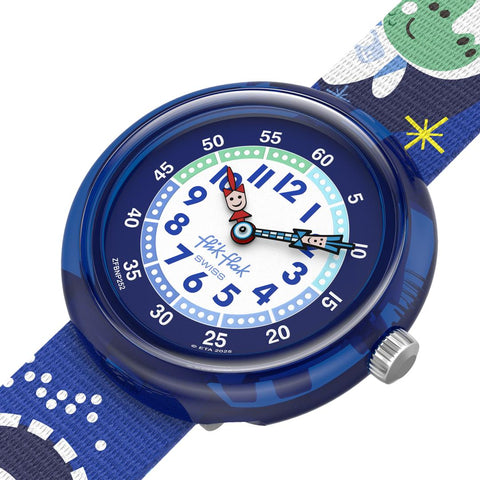 The Watch Boutique Flik Flak Croconauts Watch - FBNP252