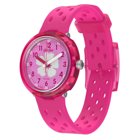 The Watch Boutique Flik Flak Fizz In Hibiscus Watch FCNP005