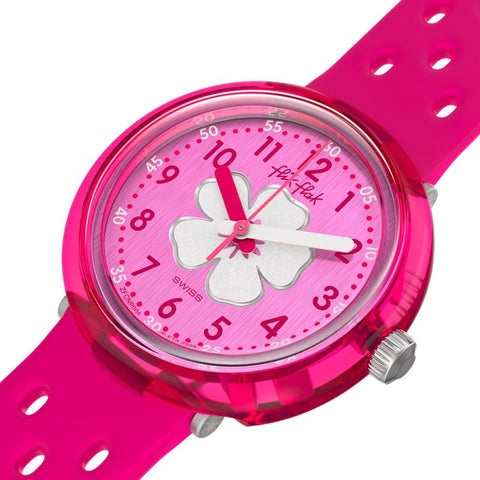 The Watch Boutique Flik Flak Fizz In Hibiscus Watch FCNP005