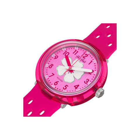 The Watch Boutique Flik Flak Fizz In Hibiscus Watch FCNP005
