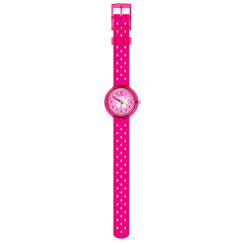The Watch Boutique Flik Flak Fizz In Hibiscus Watch FCNP005