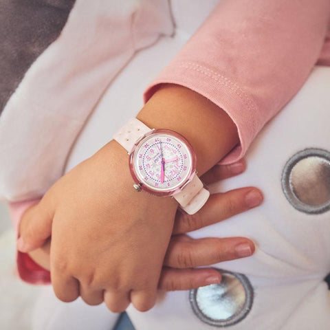 The Watch Boutique Flik Flak Fizz In Pearl Watch - FCNP007