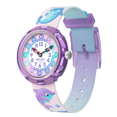 The Watch Boutique Flik Flak HAPPY DOLPHINS Watch FBNP255