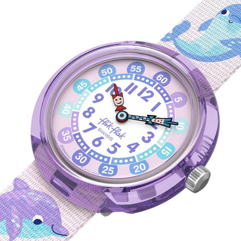 The Watch Boutique Flik Flak HAPPY DOLPHINS Watch FBNP255