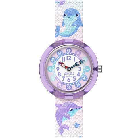 The Watch Boutique Flik Flak HAPPY DOLPHINS Watch FBNP255