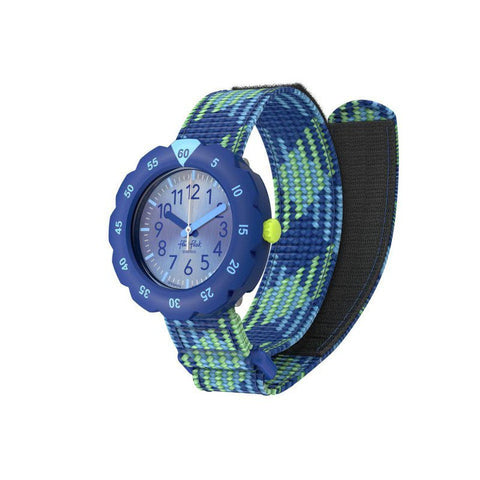 The Watch Boutique Flik Flak LOOP IN BLUE Watch FPSP074