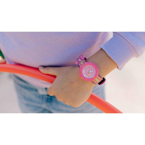 The Watch Boutique Flik Flak LOOP IN PINK Watch FPSP072