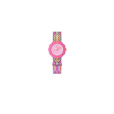 The Watch Boutique Flik Flak LOOP IN PINK Watch FPSP072