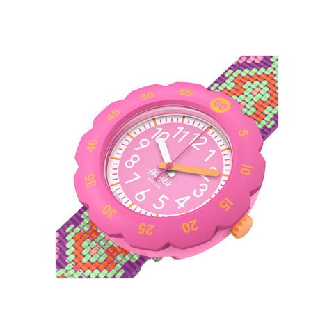 The Watch Boutique Flik Flak LOOP IN PINK Watch FPSP072