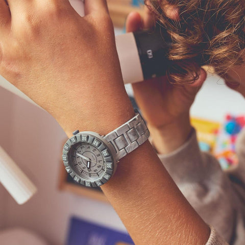 The Watch Boutique Flik Flak Lunar Brick Watch - FCSP134