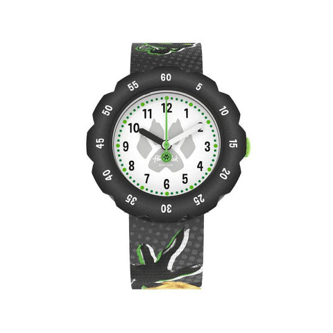 The Watch Boutique Flik Flak MIRACULOUS CAT NOIR Watch FPSP058
