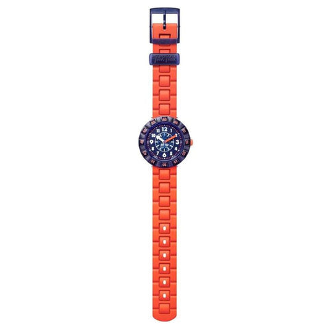 The Watch Boutique Flik Flak ORANGEBRICK Watch FCSP103
